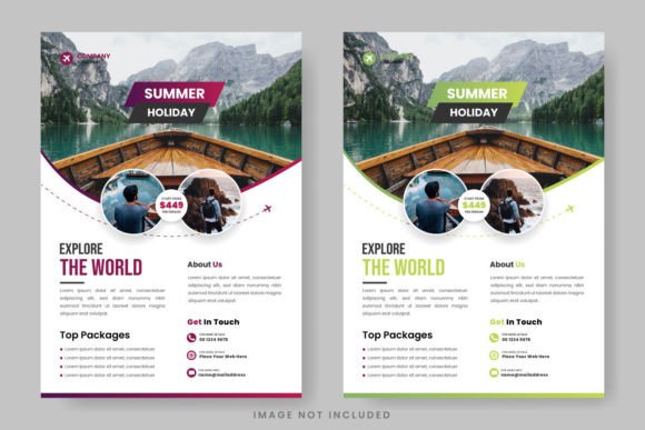 Download Travel Flyer Template Design - Premium Resources