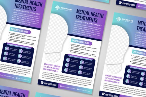 Download Mental Health Vertical Flyer - Flyer Collection